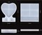 Epoxy Molds, Silicone, Large Size Picture Frames Silicone Molds Rectangle & Heart Shape Epoxy Resin Molds for DIY Home Table Décor